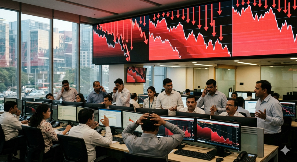 Indian Stock Market Crash News