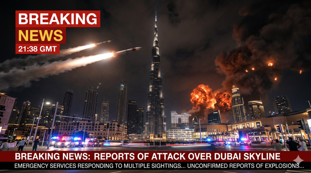 दुबई मे दहशत