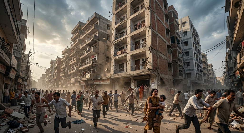 Delhi Earthquake Tremors