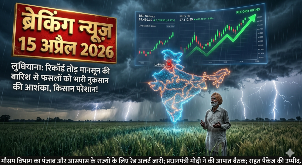 Today Breaking News India 15 April 2026