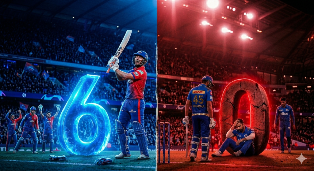 Delhi Capitals vs Mumbai Indians