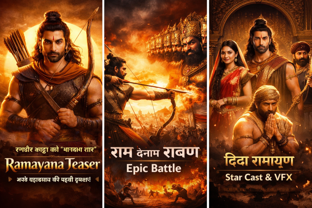 Ranbir Kapoor Ramayana Teaser