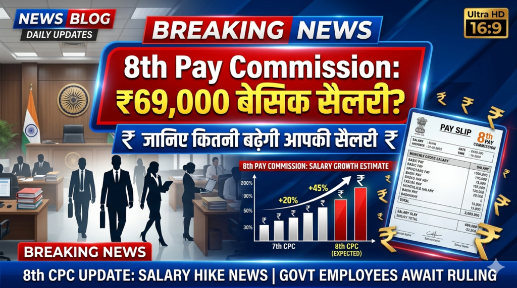 8th pay commission 69000 basic salary news