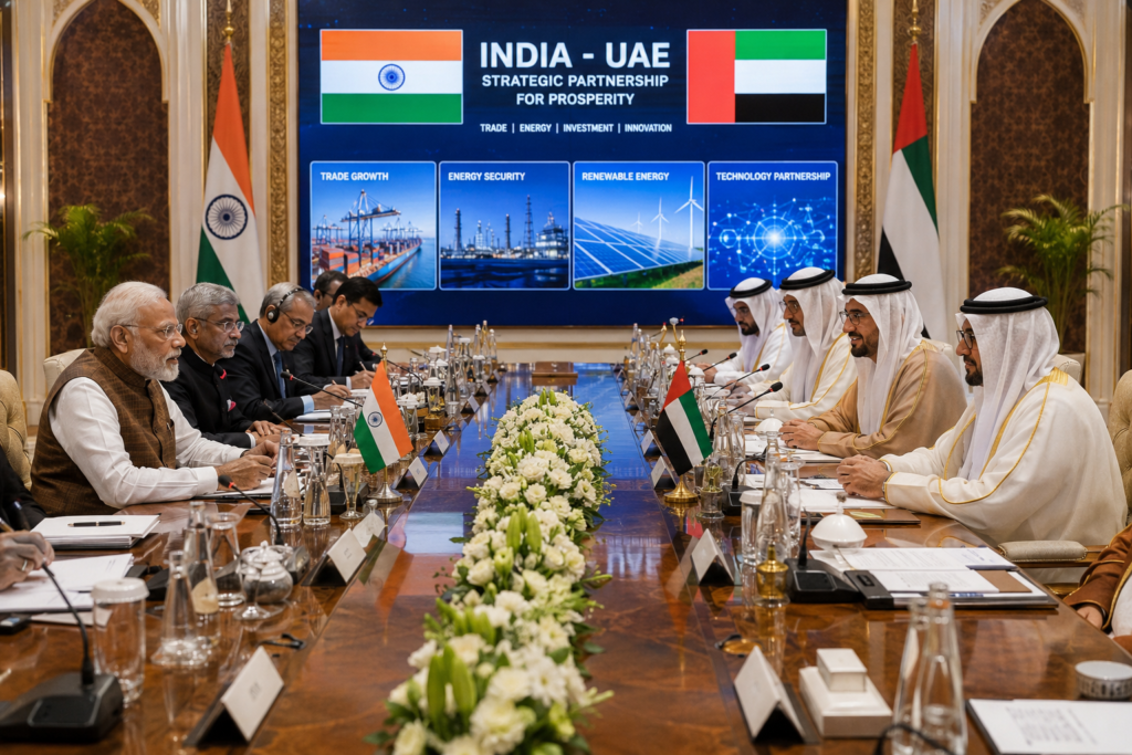 India UAE trade agreement