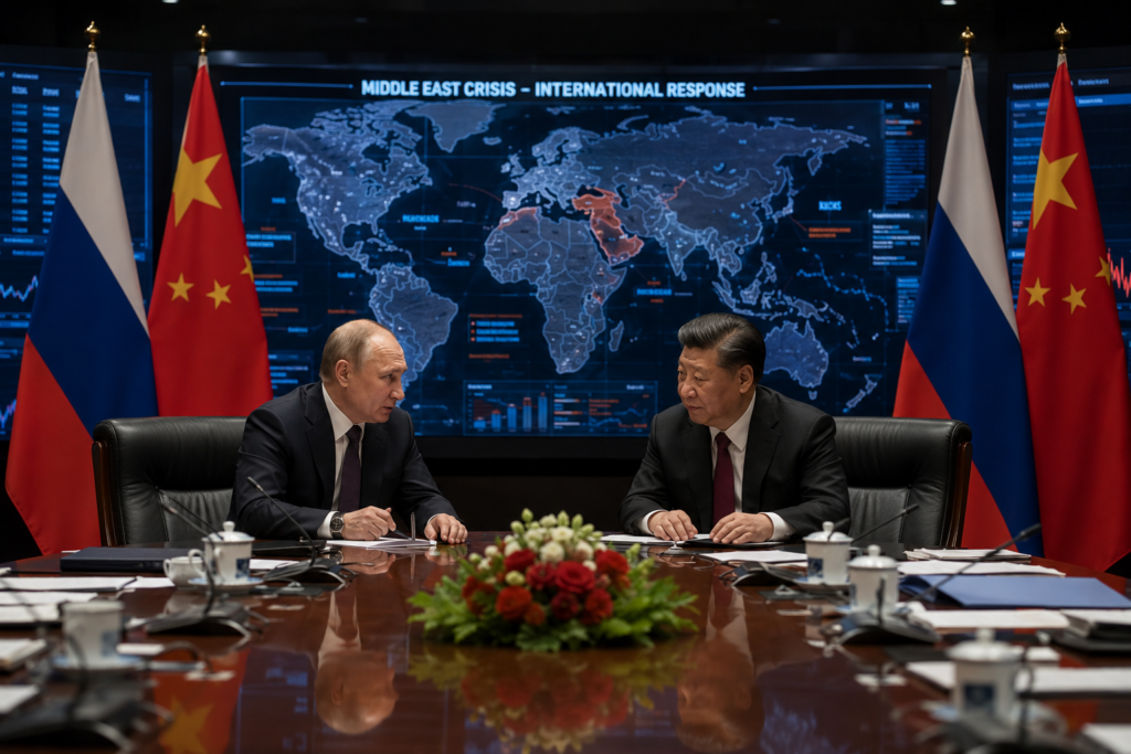 Putin and Xi Jinping Hold Crucial