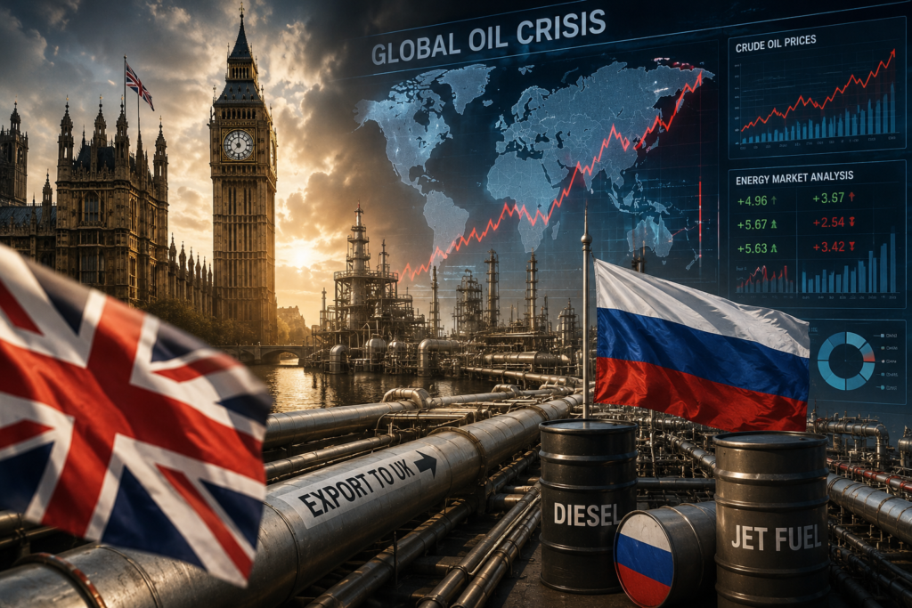 Britain Allowed Russian Oil-Based Diesel Import