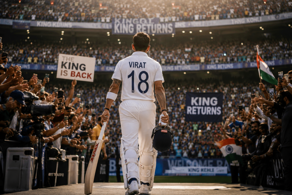 Virat Kohli Test Comeback