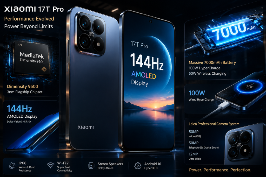 Xiaomi 17T Pro First Look