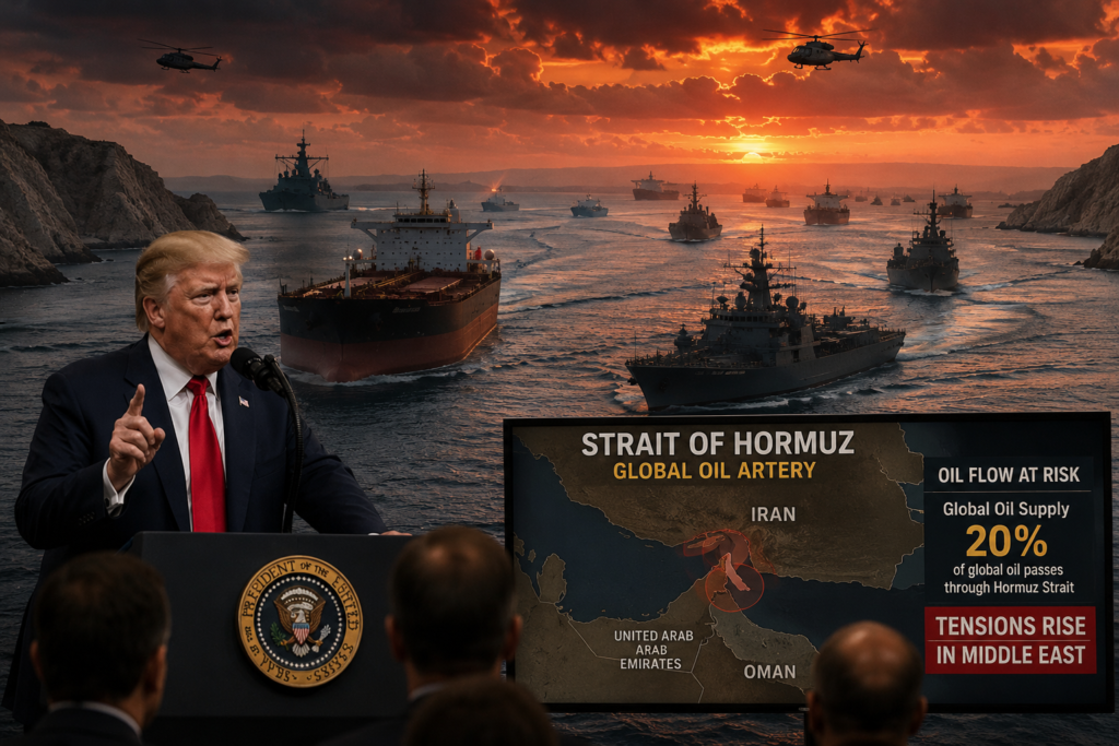 Trump Warning on Strait of Hormuz