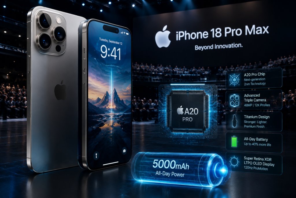 iPhone 18 Pro & Pro Max Leak
