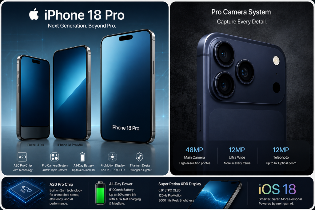 iPhone 18 Pro Max launch date