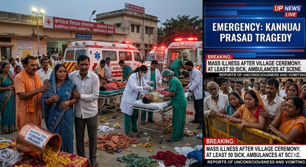 Kannauj Food Poisoning News Hindi
