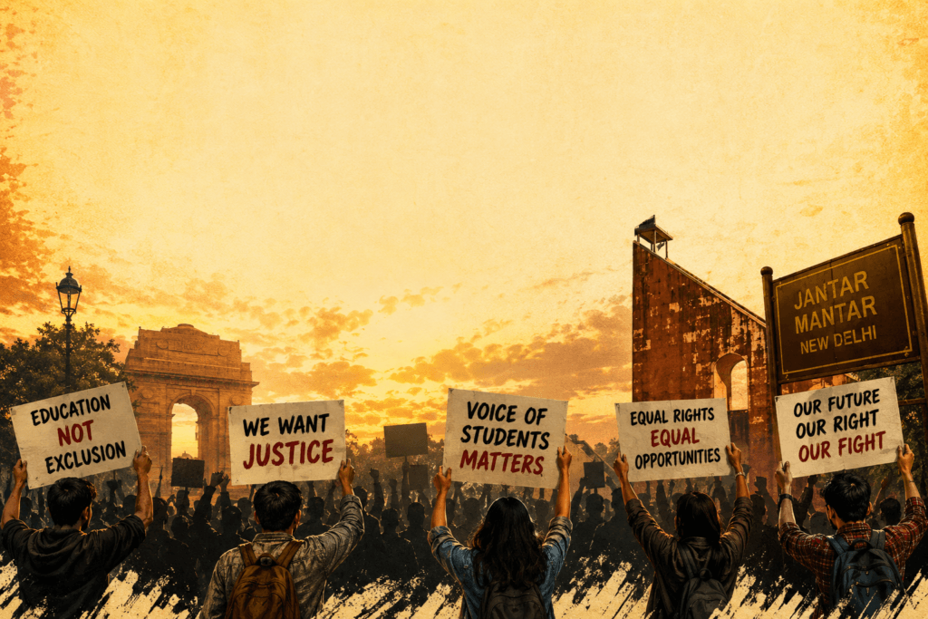 jantar mantar protest news