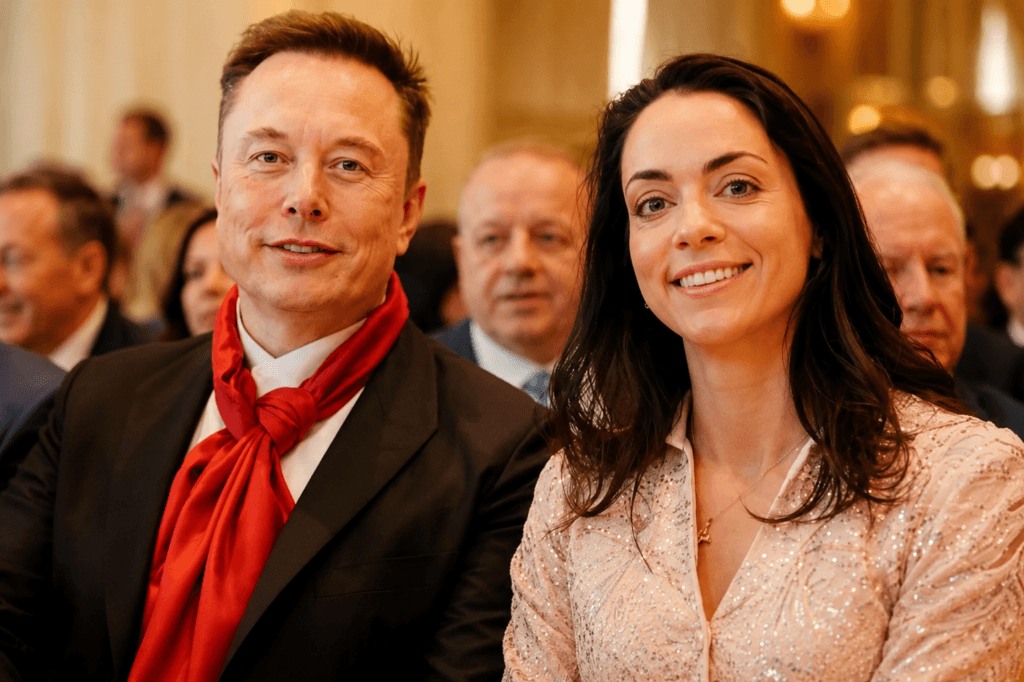 Elon musk partner half indian