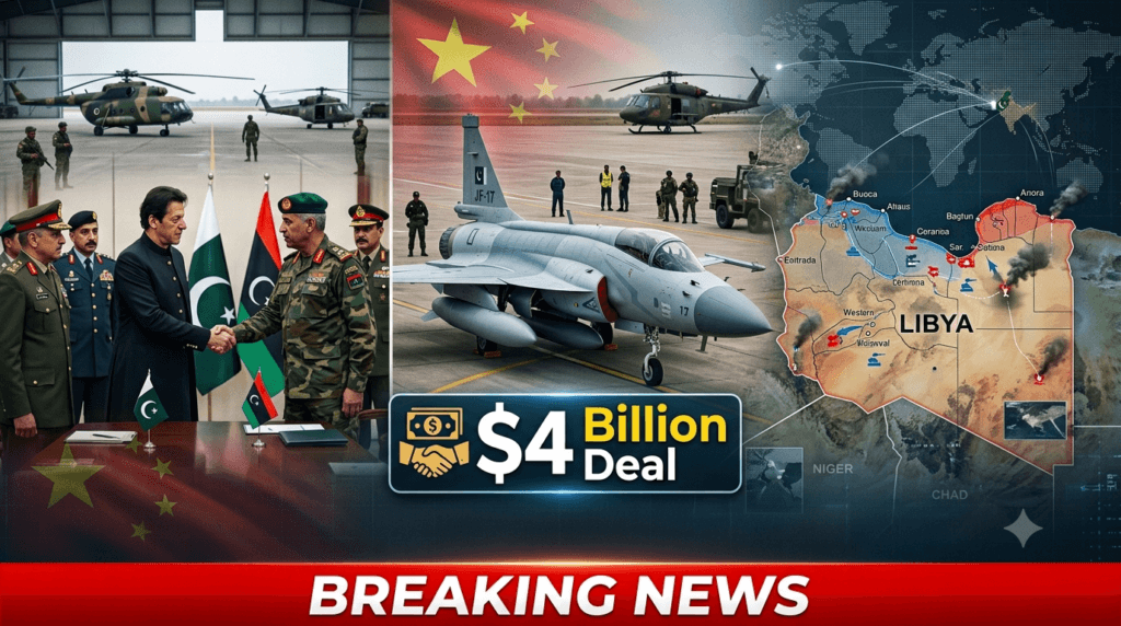 Pakistan Libya defence deal