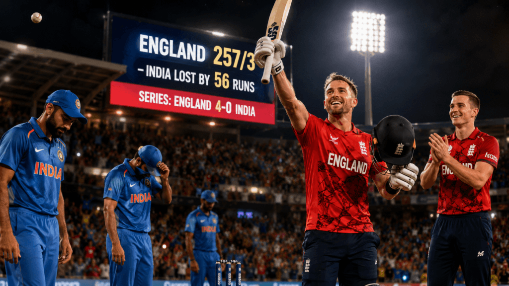 भारत की सबसे बड़ी T20 सीरीज हार