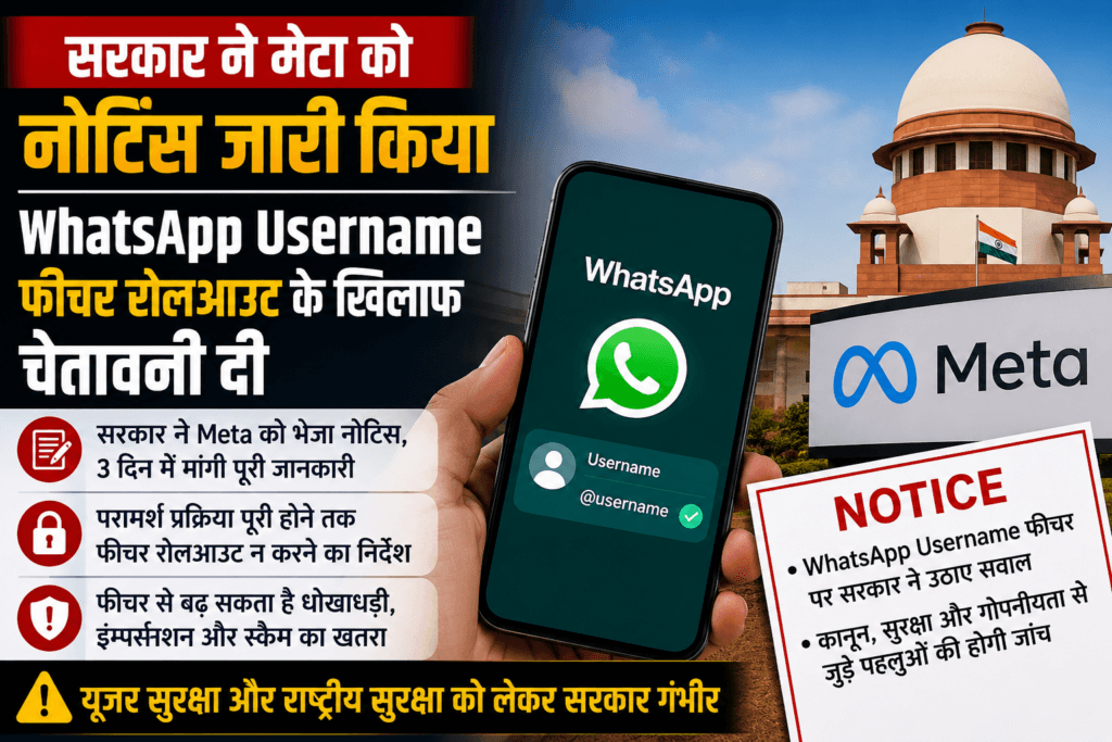 WhatsApp Username Feature