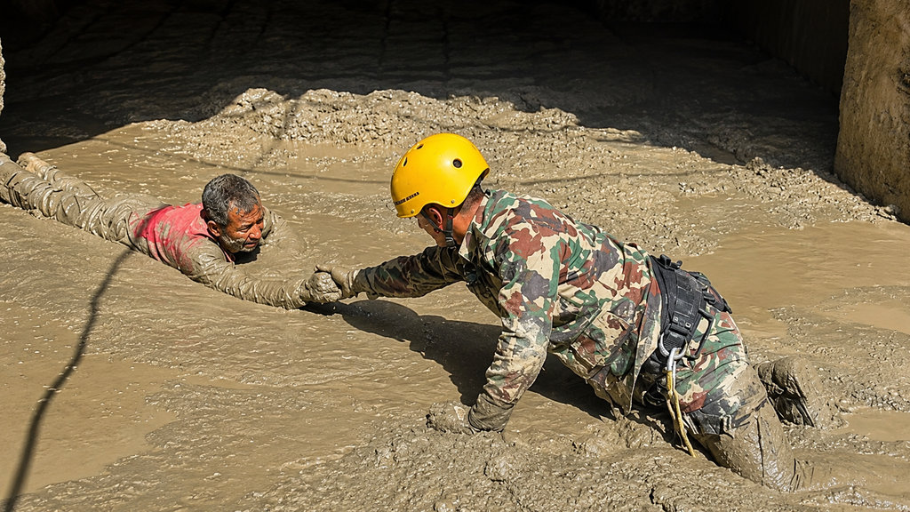 Nepal Hydropower Tunnel Tragedy Rescue