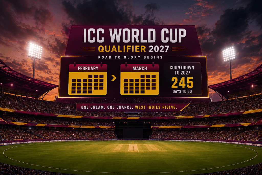 ODI World Cup 2027 Qualifier Dates Confirm